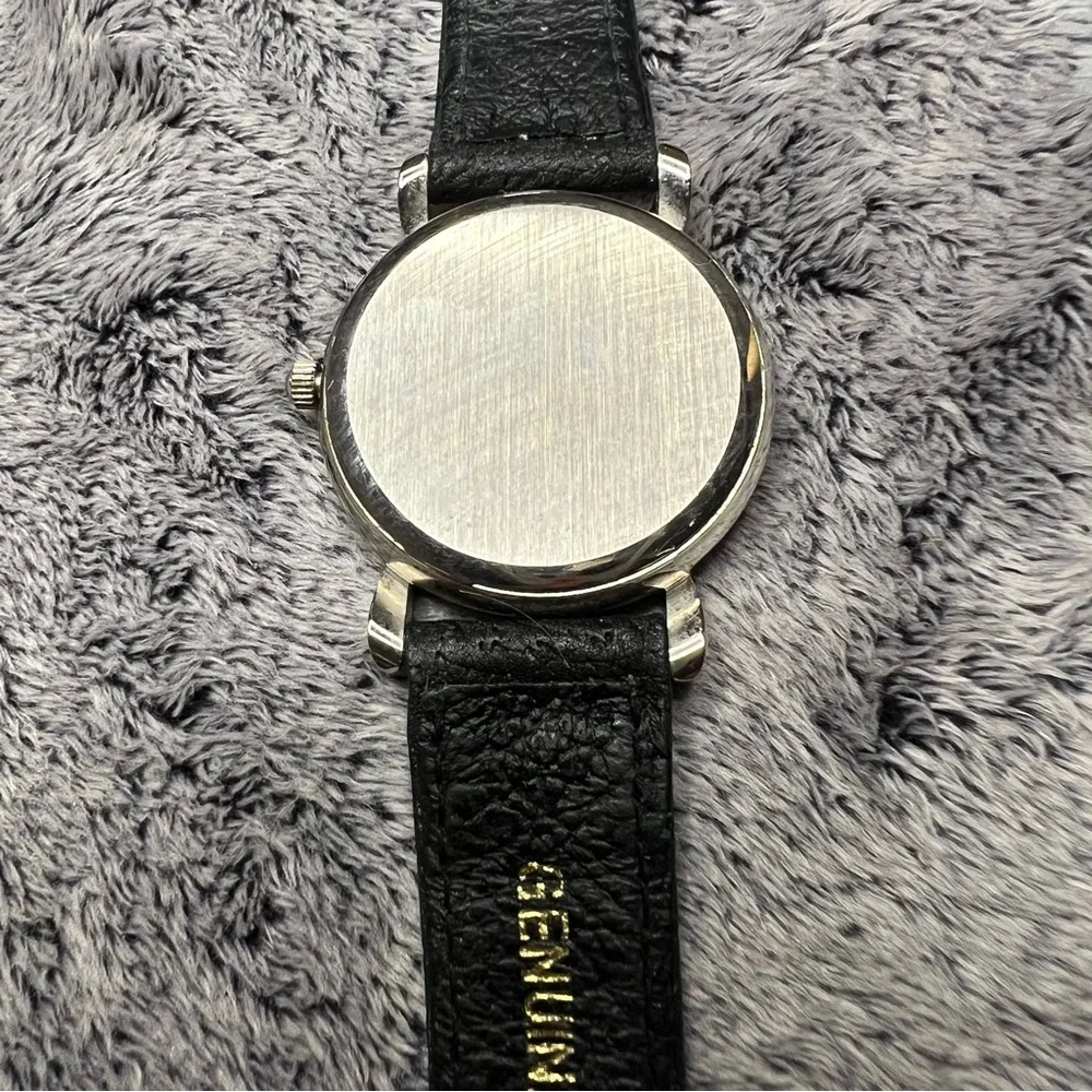 Pedre Goofy Backwards Silver Dial Watch Vintage